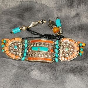 Bohemian Multicolor Beaded Bracelet